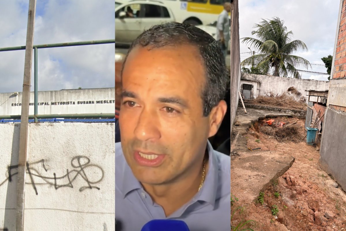 Vídeo: Após 3 anos, prefeitura não termina reforma e alunos sofrem em escola da Boca do Rio