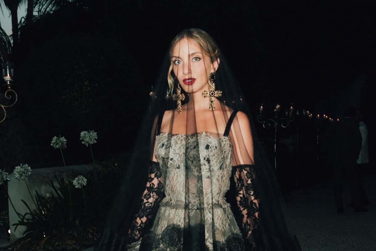 Lelê Saddi brilha no desfile de Alta Moda da Dolce&Gabbana com look exclusivo da marca! 