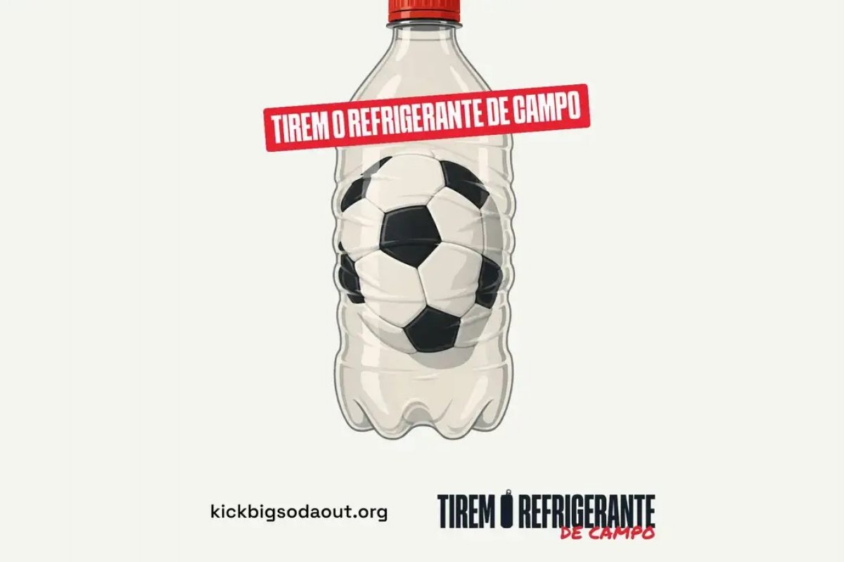 Campanha pede à Fifa Copa do Mundo sem publicidade de refrigerante