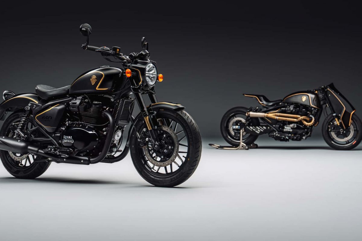 Royal Enfield lança série especial da Shotgun 650 “