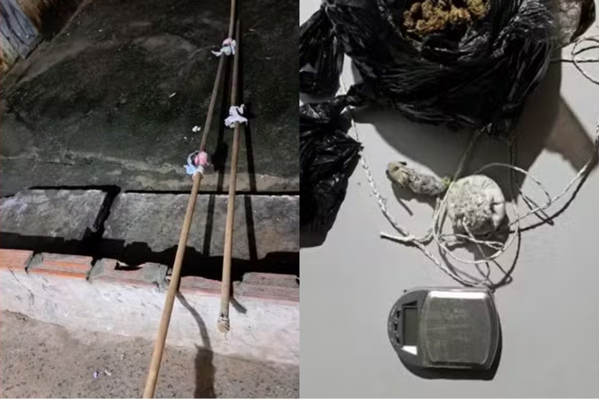 Detentos são pegos em tentativa de contrabandear drogas e celulares em presídio de Salvador