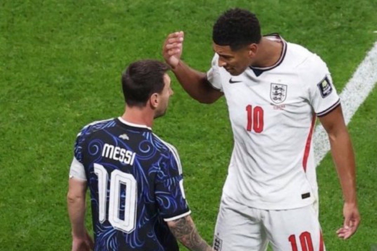 Bellingham revela detalhes sobre embate com Messi: 'Estávamos discutindo uma falta'