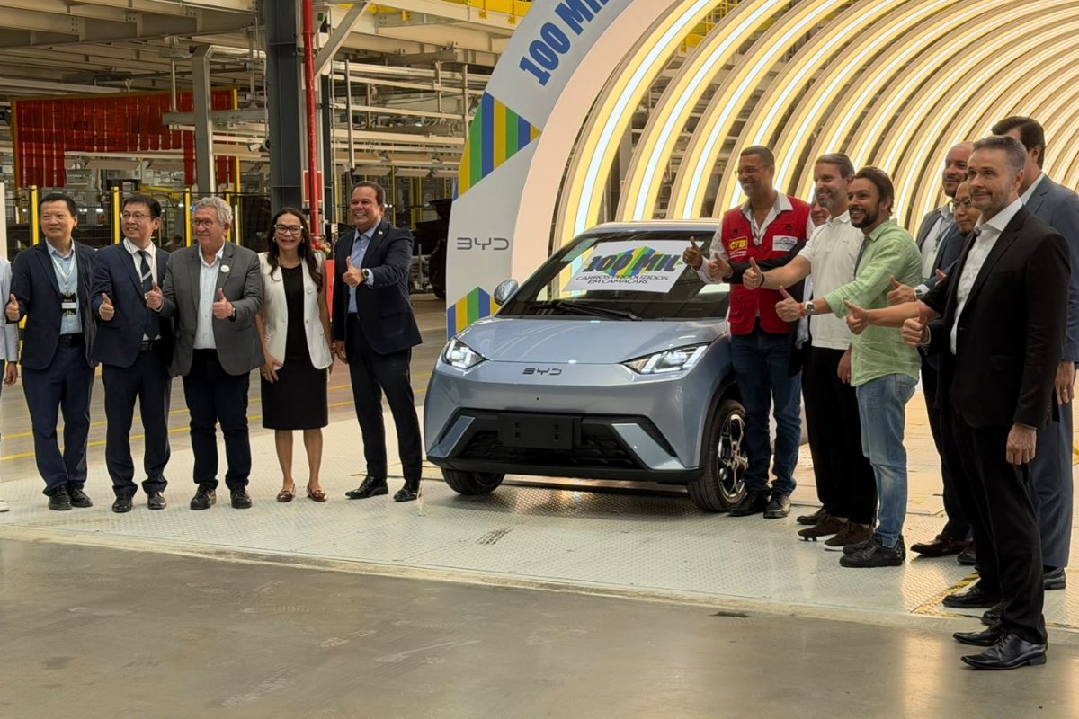 BYD prepara nova fase em Camaçari e chega a 100 mil veículos montados 