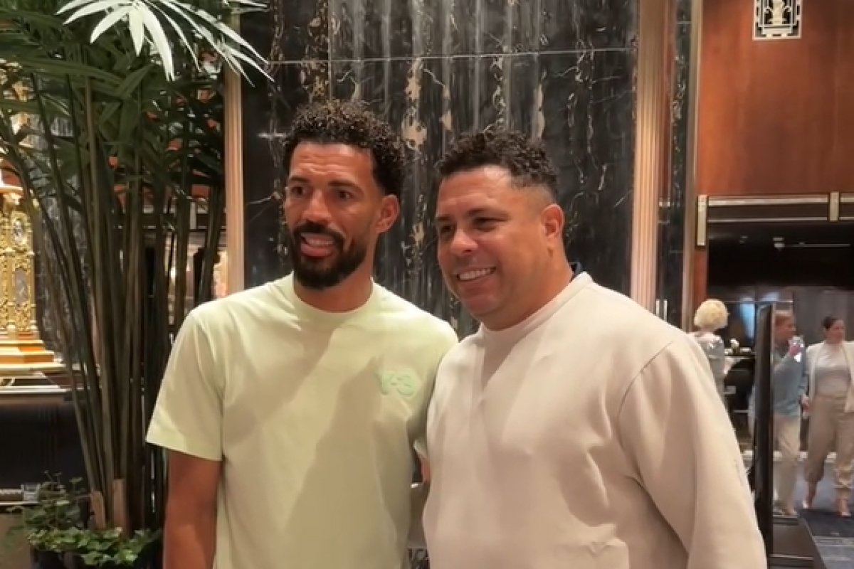 Vídeo: Sensação da Copa, Vozinha encontra Ronaldo Fenômeno em evento nos EUA