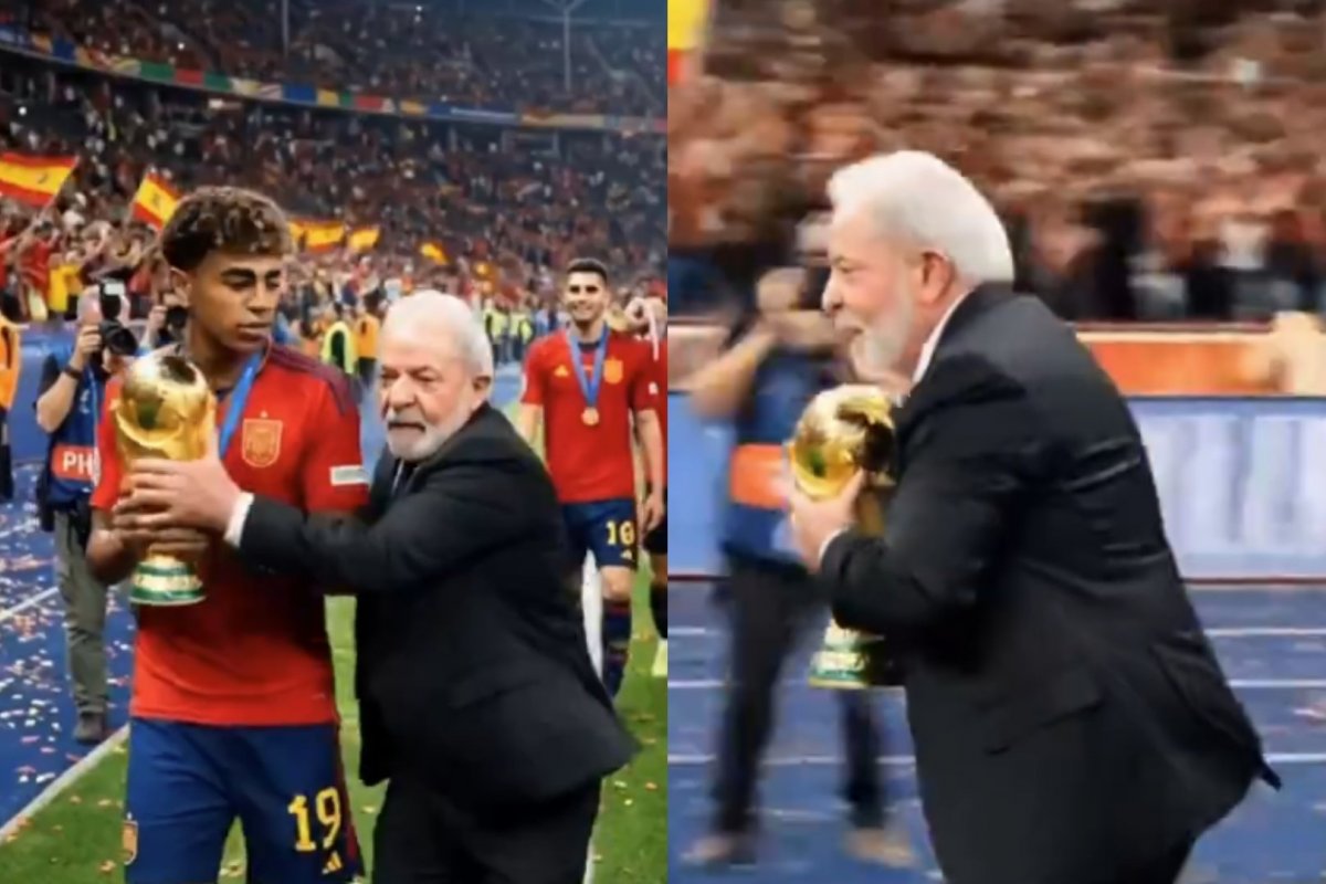 Eduardo Bolsonaro publica vídeo gerado por IA em que Lula rouba taça da Copa