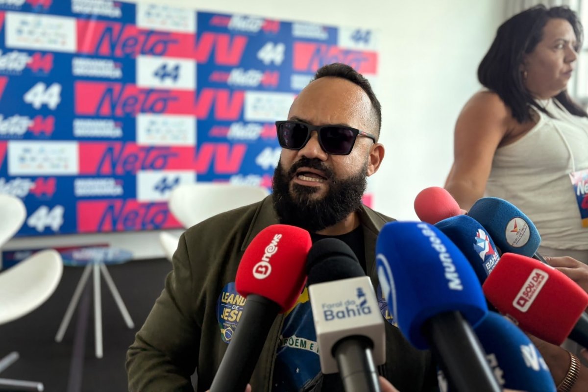 Vídeo: Leandro Jesus confirma presença de Flávio Bolsonaro na Bahia e defende presença de ACM Neto no palanque