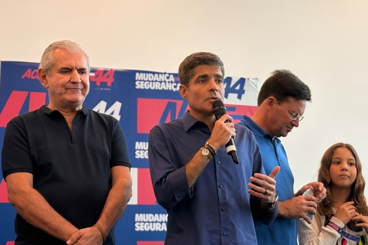 ACM Neto confirma candidatura com slogan 'Mudança com Segurança': "É a senha"