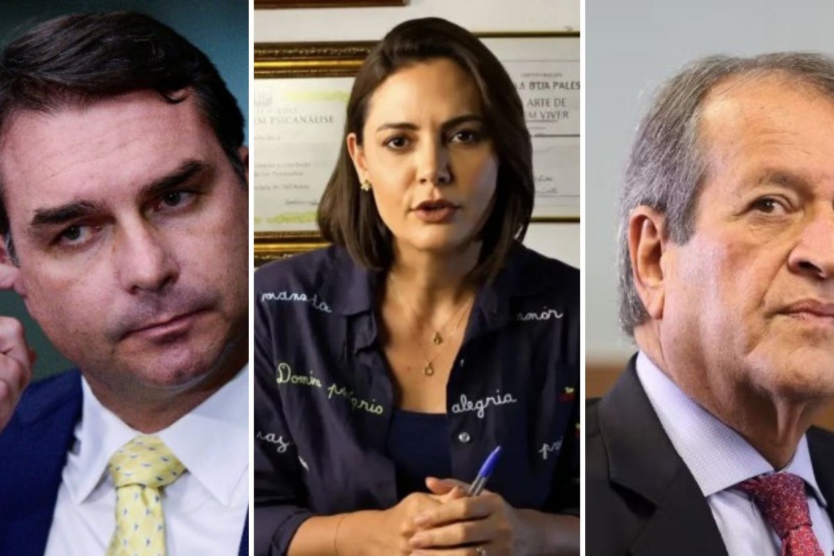Michelle Bolsonaro queria pedido público de desculpas para apoiar Flávio na campanha; diz Valdemar