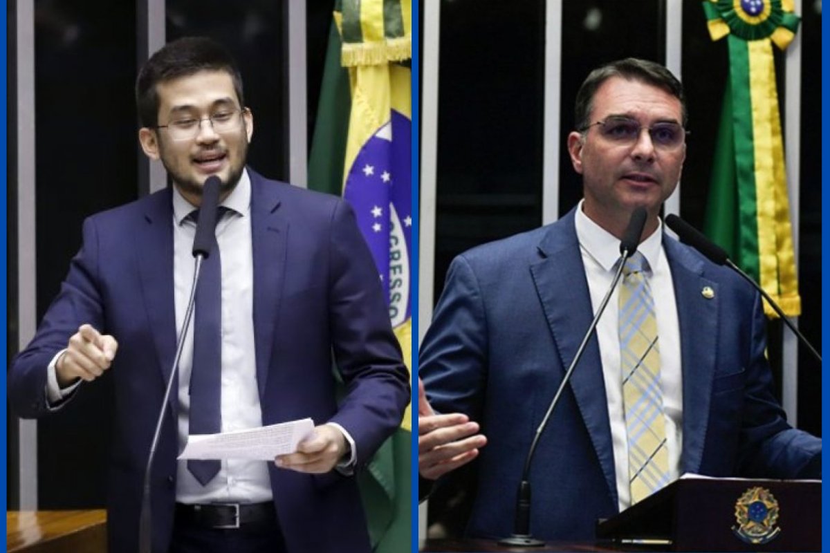 Vídeo: Kataguiri prevê vazamento de vídeo que mostra suposta traição de Flávio Bolsonaro