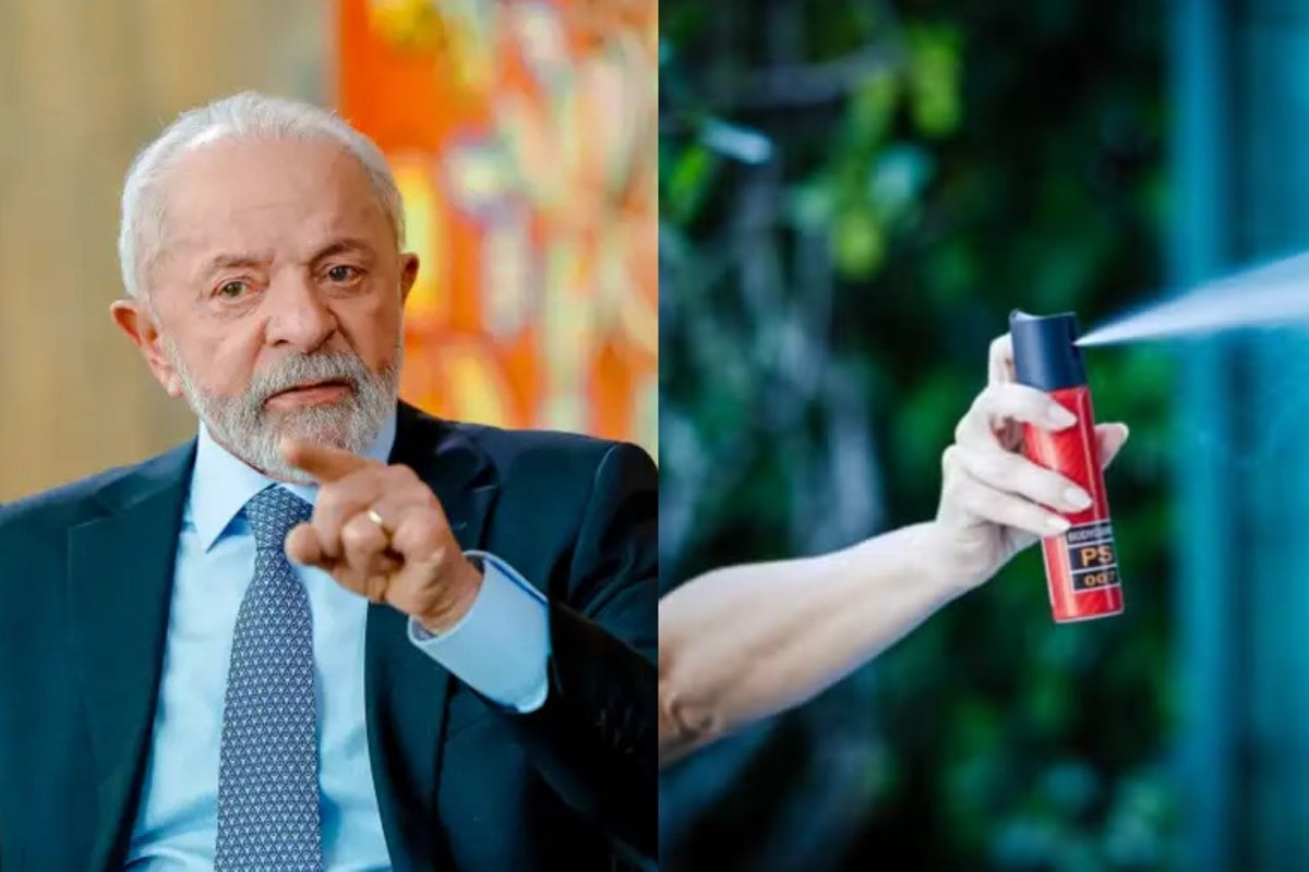 Lula sanciona lei que autoriza uso de spray de pimenta para defesa pessoal de mulheres