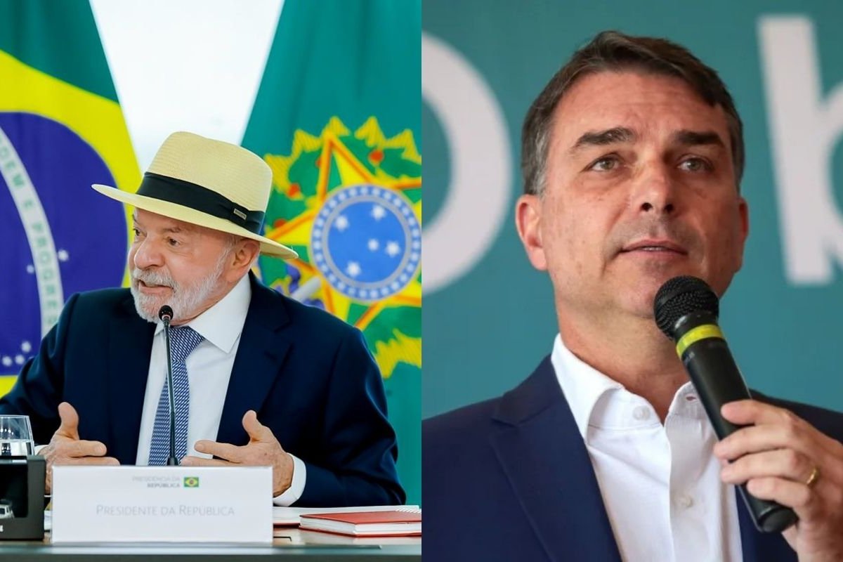 Datafolha: Lula tem 48% das intenções de voto no 2º turno contra 43% de Flávio