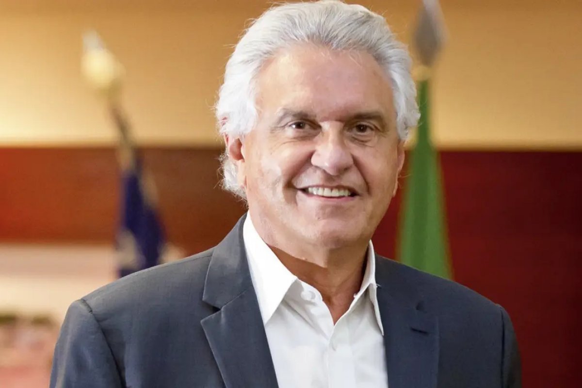"Comigo bandido não se cria, PT não se cria", diz Caiado em convenção partidária 