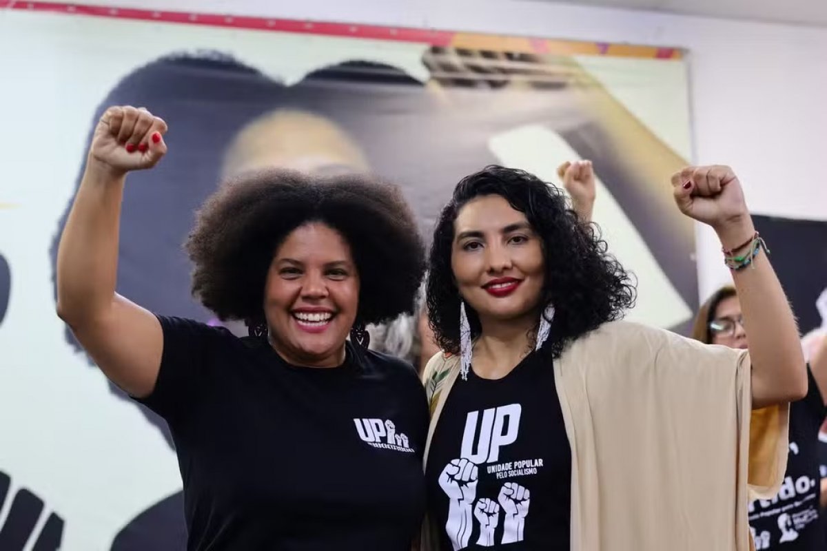 UP lança Samara Martins à Presidência em chapa feminina com Raquel Brício
