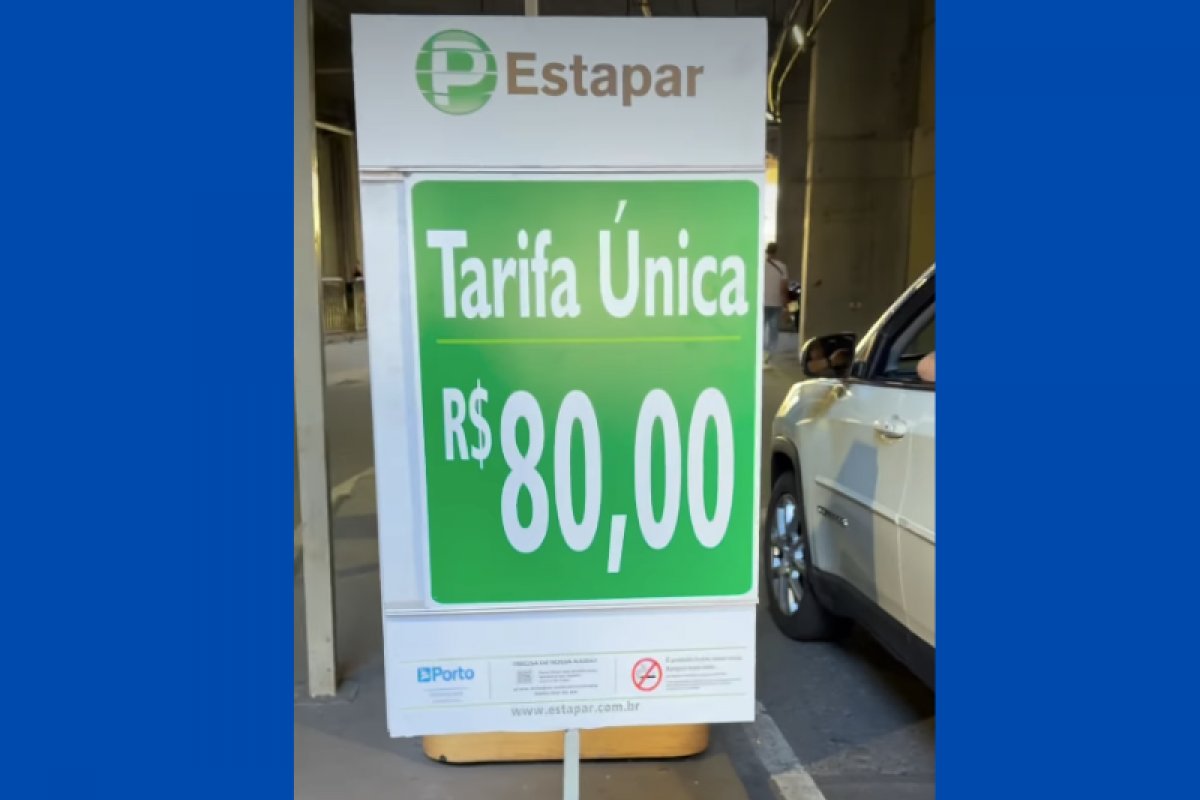 Vídeo: motoristas denunciam 'preço abusivo' estabelecido pela Estapar na Fonte Nova  