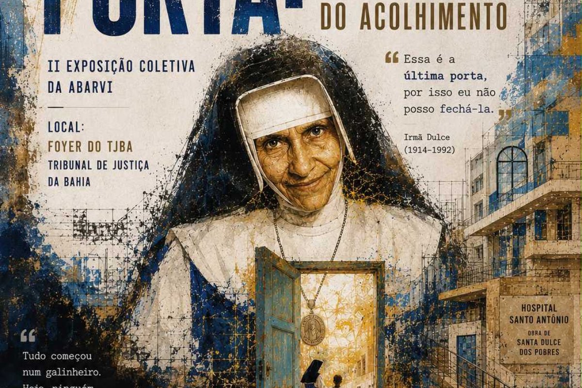 Santa Dulce dos Pobres inspira a exposição "A Última Porta: Arquiteturas do Acolhimento"