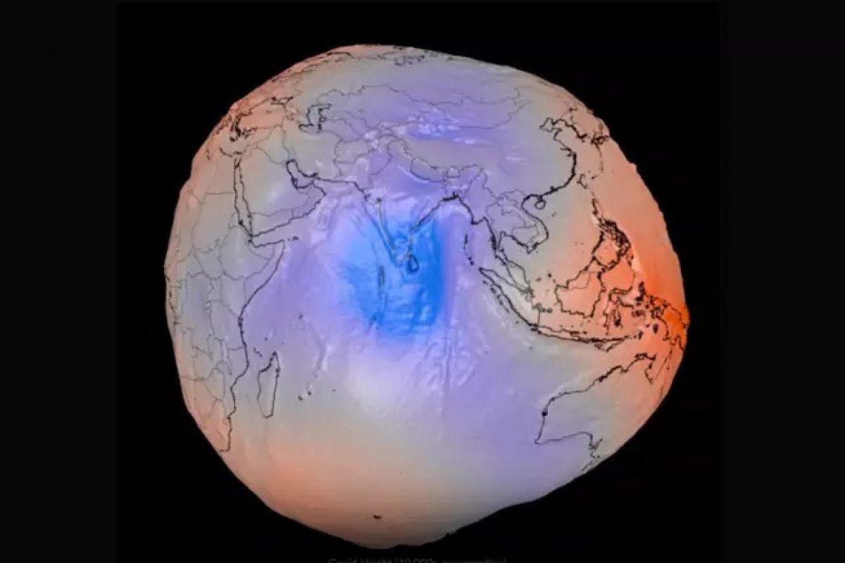 Vídeo: NASA divulga novas imagens do comportamento gravitacional da terra; modelo foi construído ao longo de 15 anos