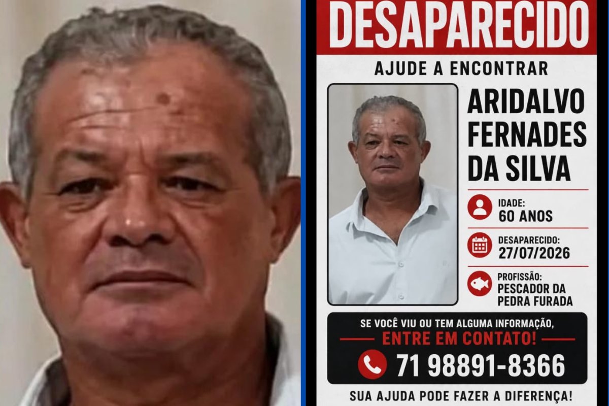 Pescador de 60 anos desaparece na Baía de Todos-os-Santos