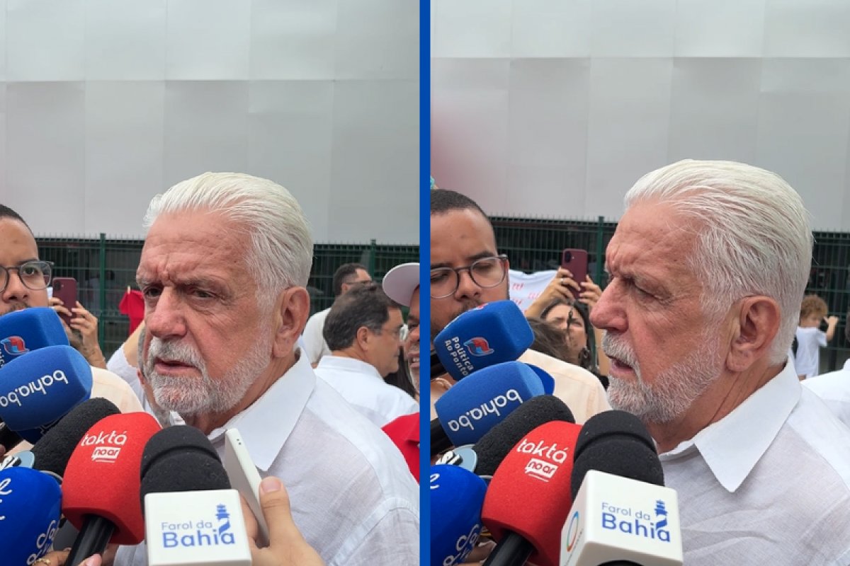 Vídeo: Wagner diz estar 'tranquilo' sobre investigação do Banco Master: 'Vi muito carinho da população'
