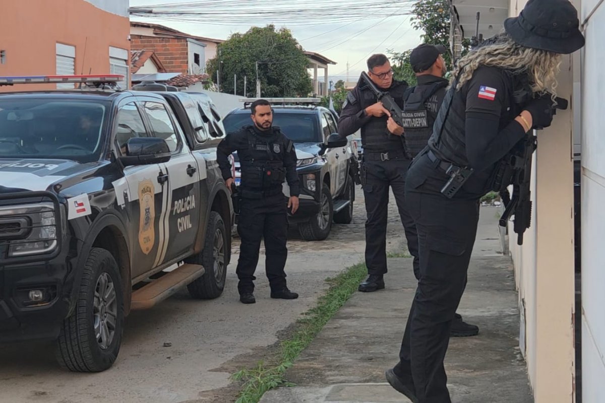 Operação cumpre mandados contra investigados por crimes de extorsão e agiotagem na Bahia 