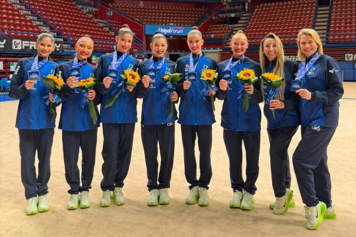 Mundial de Ginástica Rítmica começa nesta quarta (12) com Brasil em busca de vagas para Los Angeles