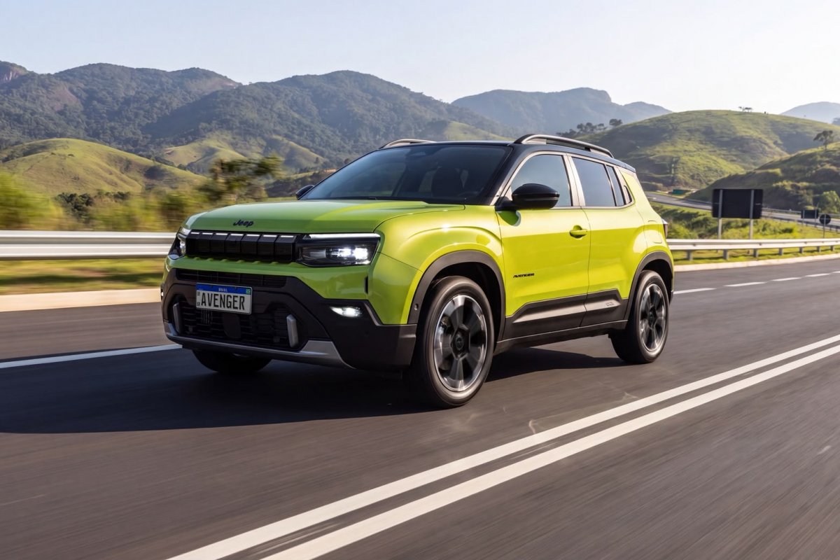 Jeep lança Avenger de olho em Tera, Sonic, Kardian e Pulse a partir de R$ 119,9 mil 