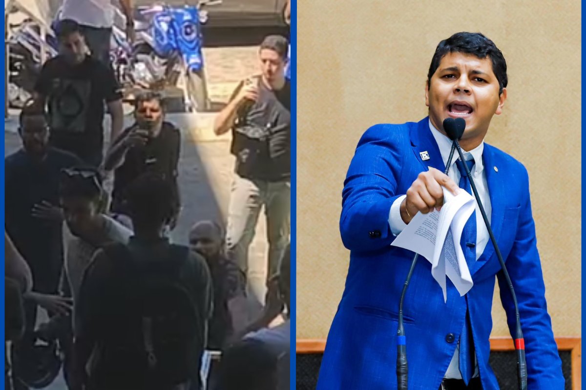Vídeo: deputado Diego Castro invade prédio da Ufba para gravar vídeo de campanha, ofende estudantes com palavras de baixo calão e é expulso