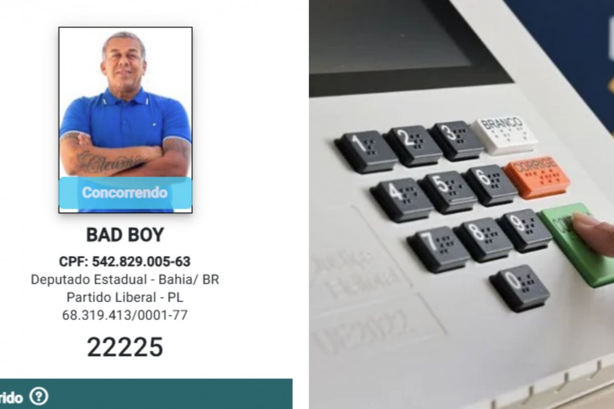 De "Rasta Cabelo de Fogo" a "Bad Boy": veja nomes inusitados de candidatos baianos