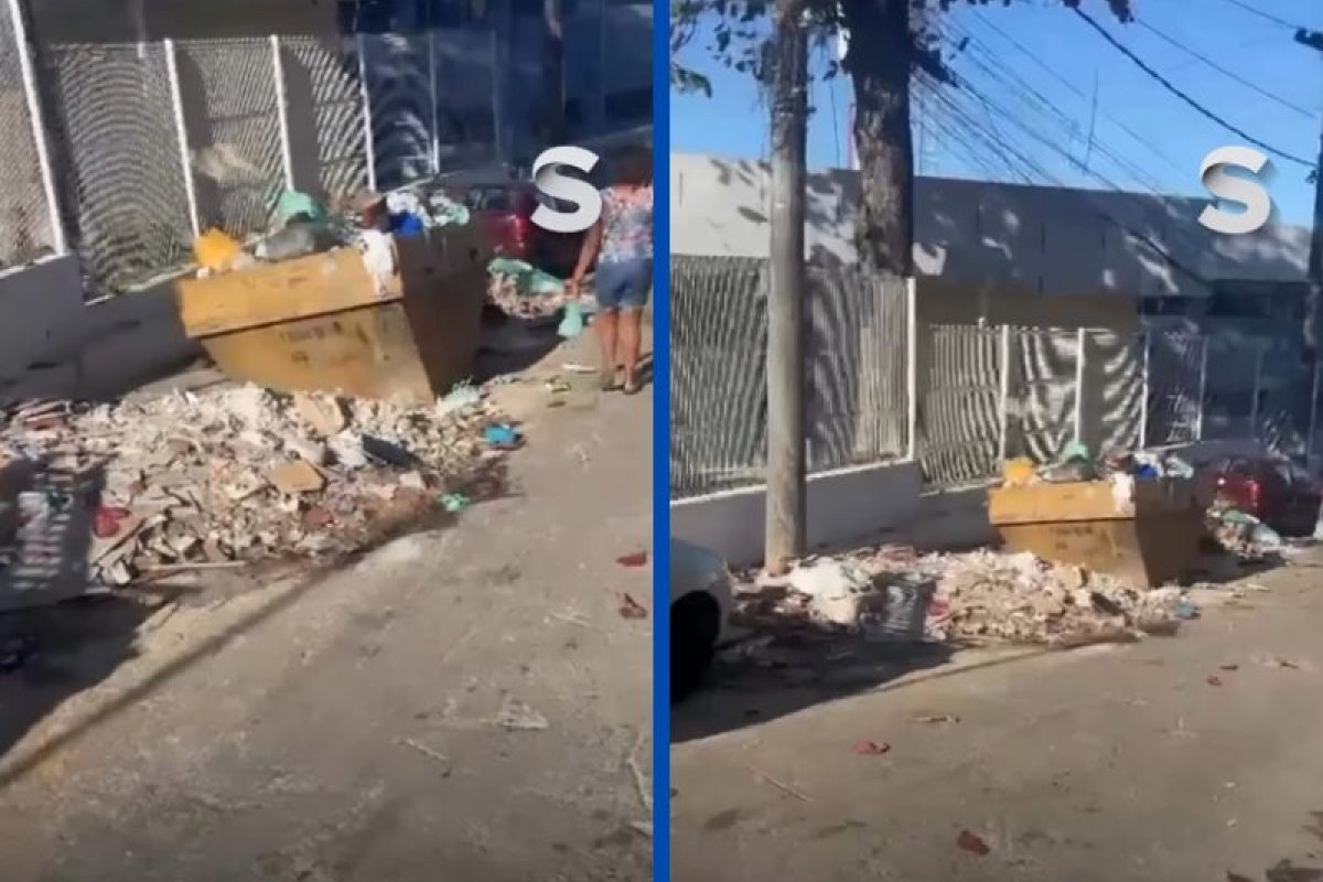 Sesab notifica Prefeitura de Salvador por acúmulo de lixo no entorno de nova unidade de saúde no Curuzu