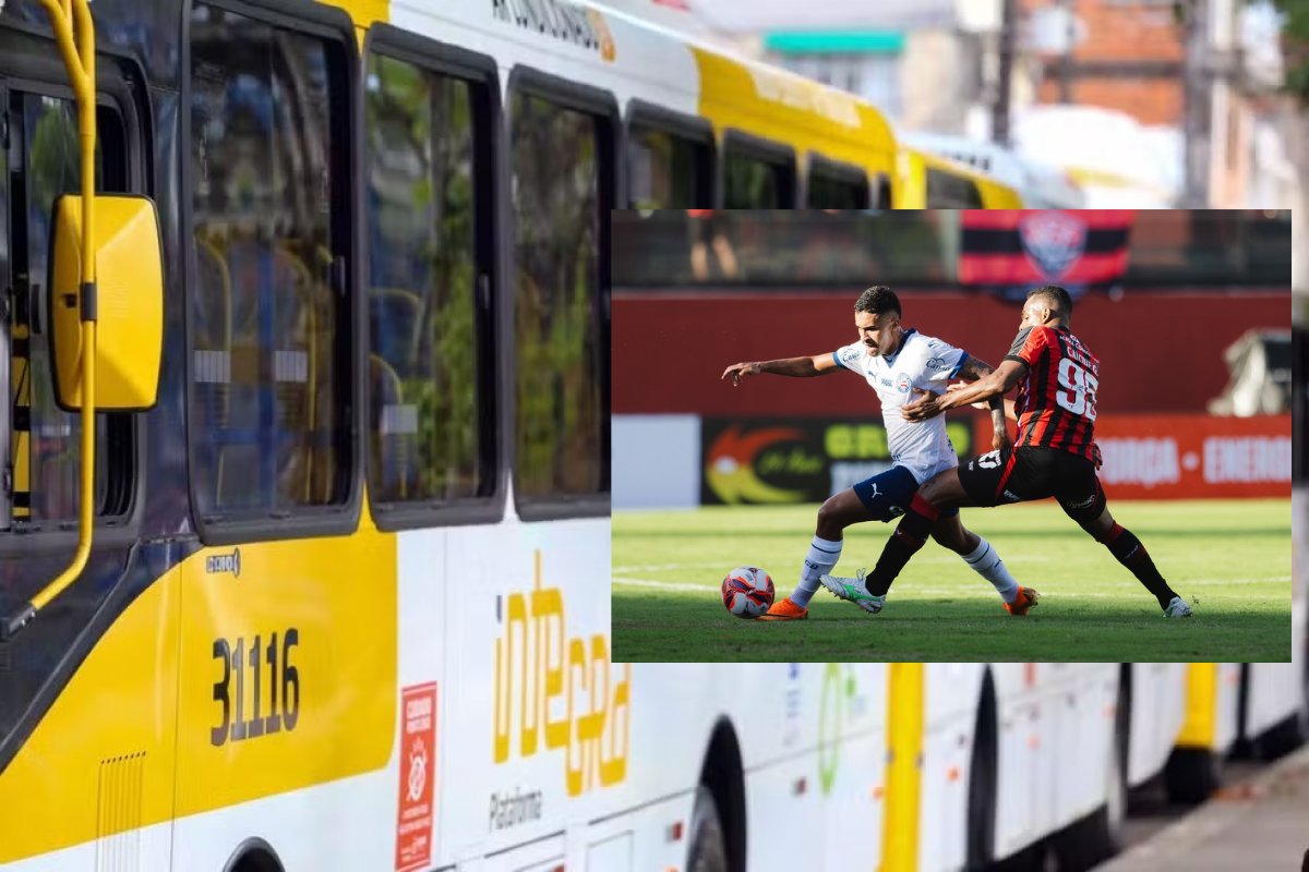 Salvador reforça transporte para clássico entre Bahia e Vitória neste domingo