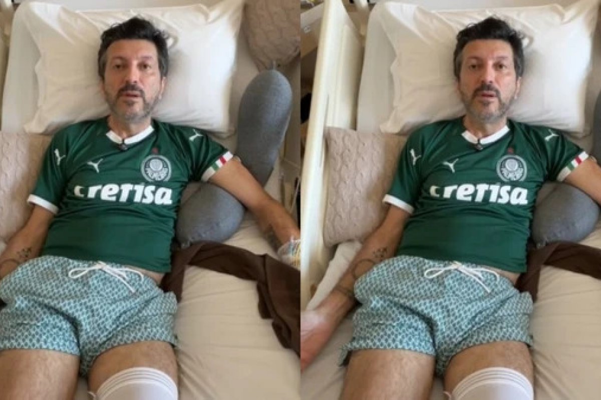 Vídeo: Lito Sousa faz primeira aparição após diagnóstico de doença rara e apela por tratamento experimental
