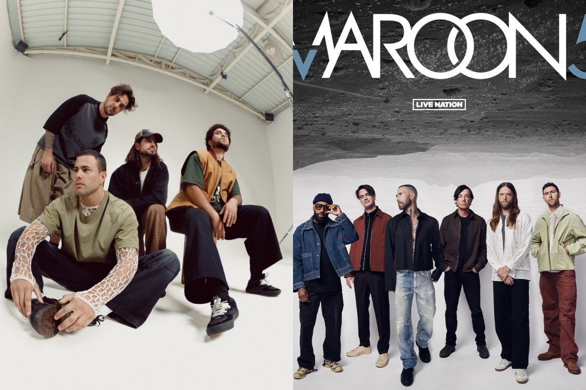 Lagum fará a abertura dos shows da turnê do Maroon 5 no Brasil