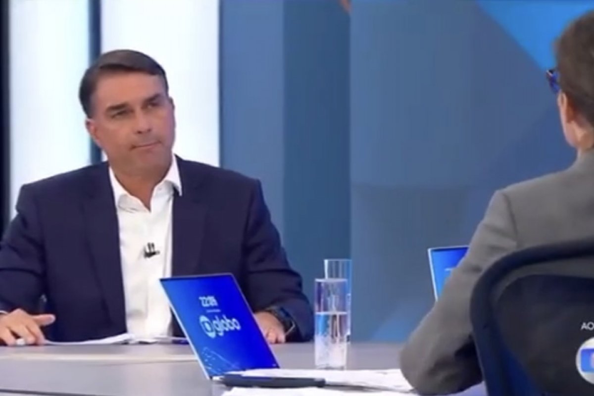 Vídeo: Flávio Bolsonaro evita dizer se acredita em aquecimento global e atribui eventos extremos a ciclos climáticos