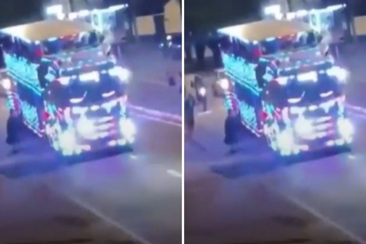 Motociclista morre após ser atropelado por veículo da "Carreta Furacão"