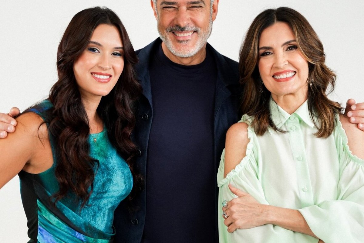  William Bonner será sabatinado por Fátima Bernardes e pela filha no YouTube