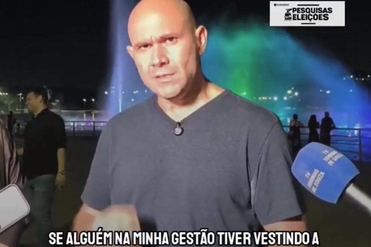 Vídeo: prefeito do PL comete crime eleitoral ao ameaçar de exoneração servidores que participarem de atos em apoio a Lula ou PT 