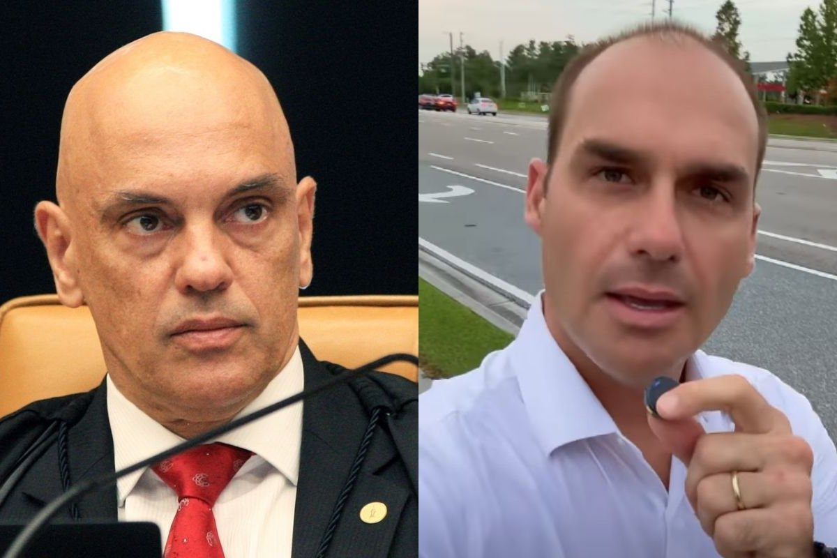 Moraes marca julgamento de ação contra Eduardo Bolsonaro por atuação nos EUA