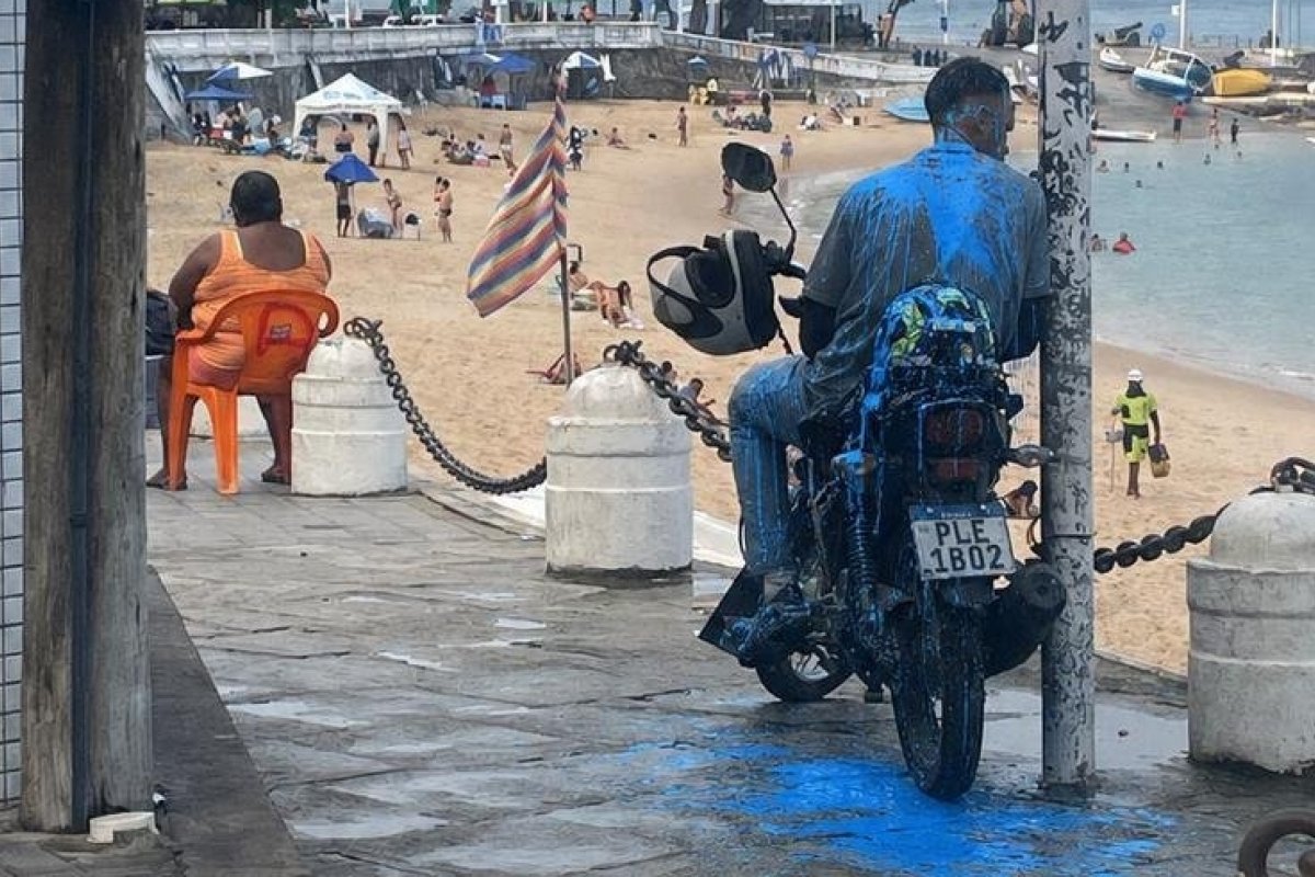 Vídeo: Motoboys que não aderem ao “Breque dos Apps” são intimidados em Salvador