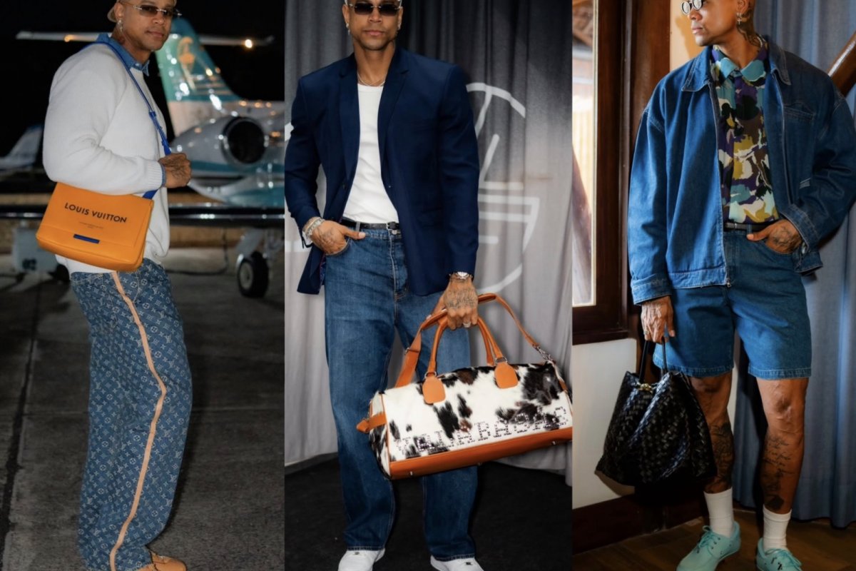 Léo Santana aposta em bolsas de grife e mostra nova leitura do luxo masculino!