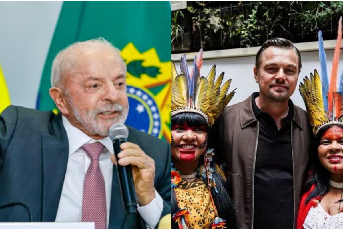 Lula e Janja recebem Leonardo DiCaprio no Planalto nesta quarta (2)