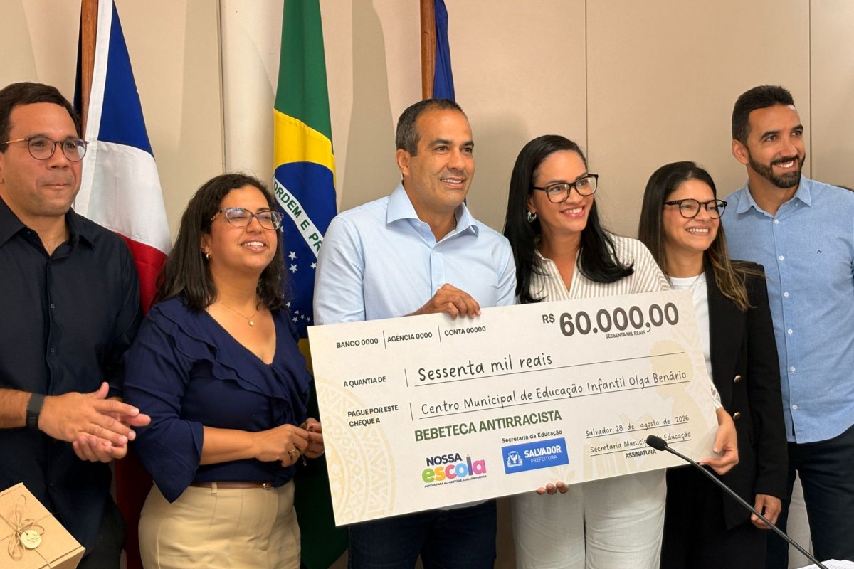 Prefeitura anuncia implementação de 20 bebetecas antirracistas em escolas municipais de Salvador
