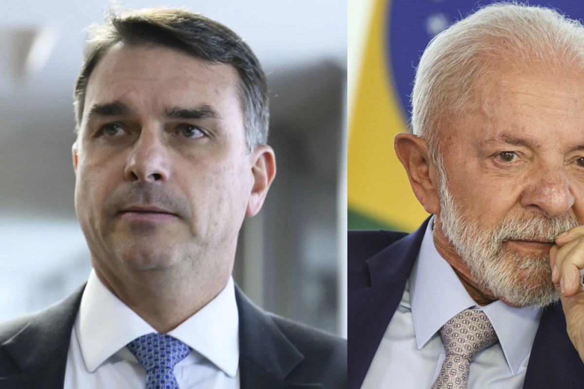 47% dizem não votar de jeito nenhum em Flávio Bolsonaro e 45%, em Lula, aponta Datafolha
