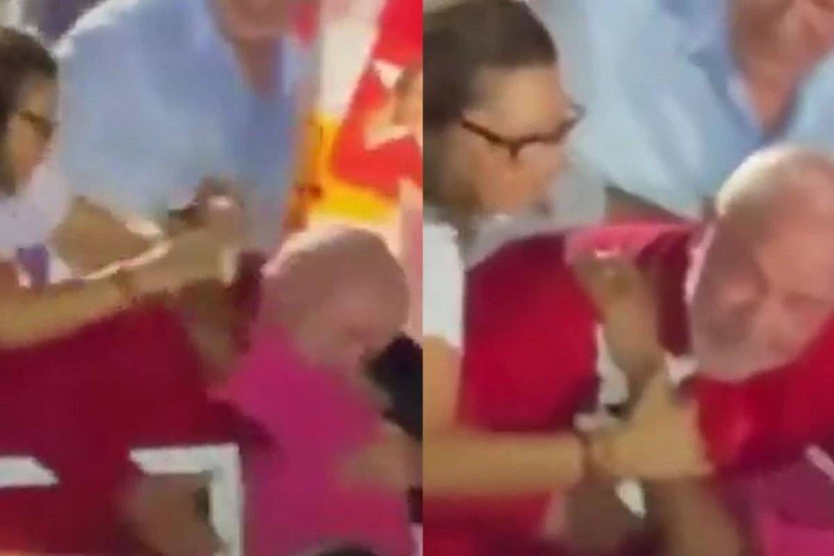 Vídeo: Janja interrompe abraço de eleitora em Lula e momento repercute nas redes sociais