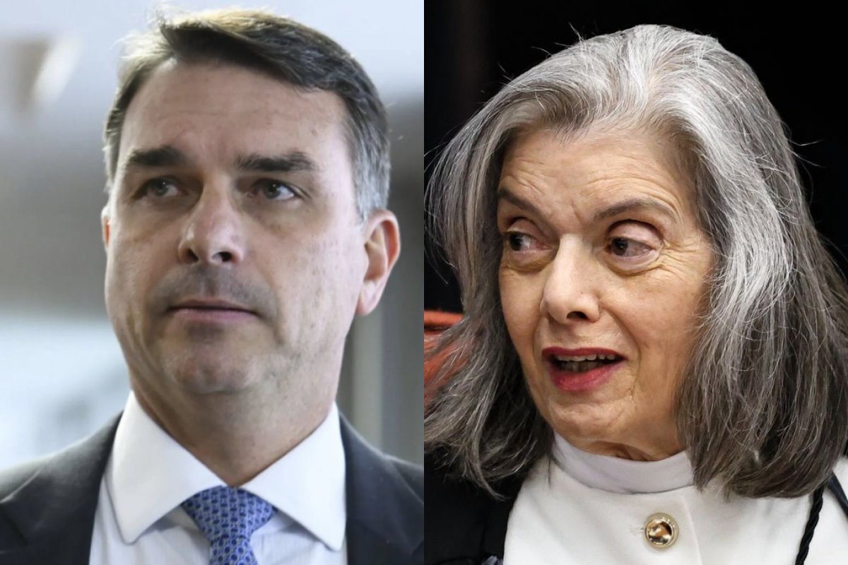 Flávio Bolsonaro cobra voto de Cármen contra Moraes e diz que ela deve se preocupar com biografia