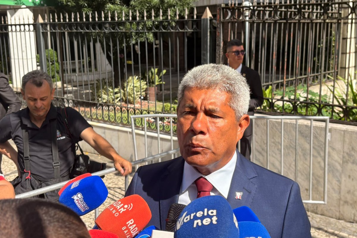 "Espero que não haja prejuízo ou depredação", diz Jerônimo Rodrigues sobre ato em apoio a Flávio Bolsonaro