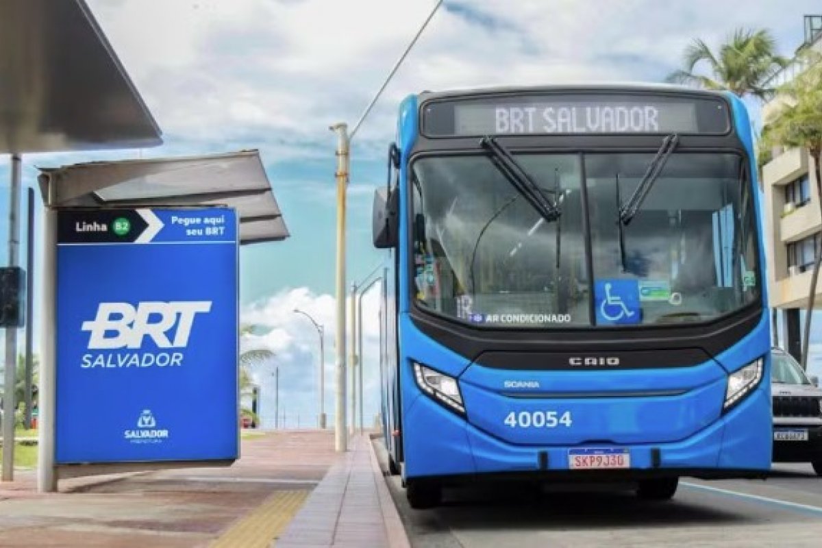 Nova linha do BRT que liga a Estação da Lapa a Patamares começa a operar nesta quarta