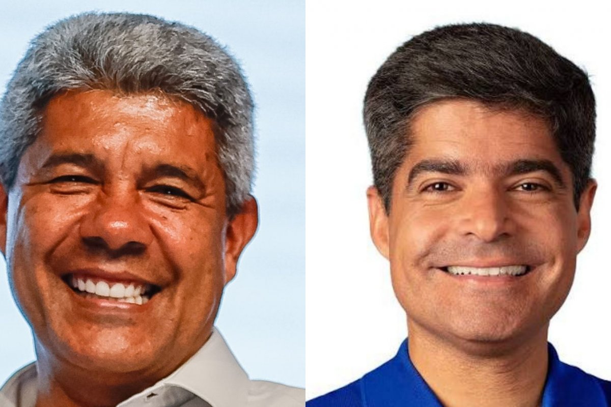Pesquisa Real Time/Big Data: Jerônimo Rodrigues e ACM Neto aparecem tecnicamente empatados no 1° e no 2° turno das eleições