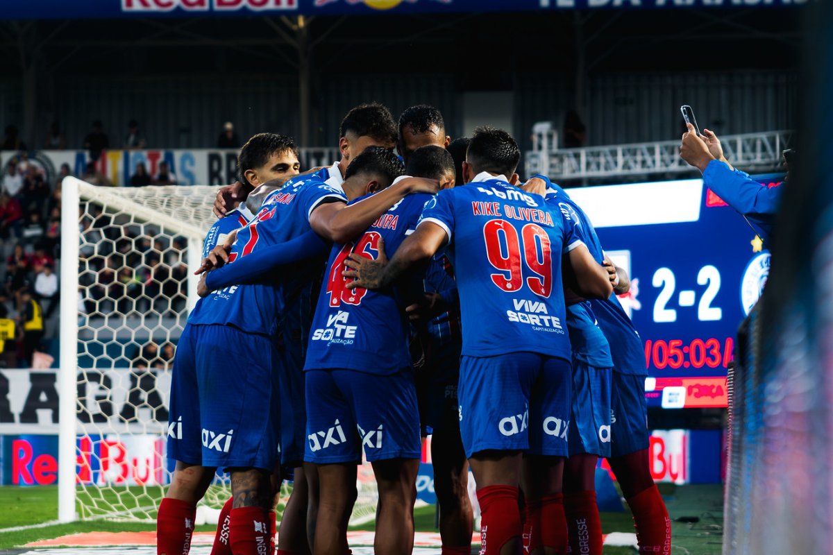 Bahia se isola como líder em viradas no Campeonato Brasileiro