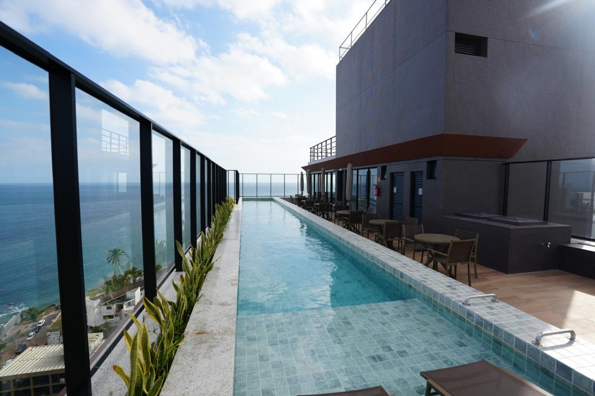 Empreendimento em Ondina aposta em estrutura completa e rooftop com vista para o mar! 