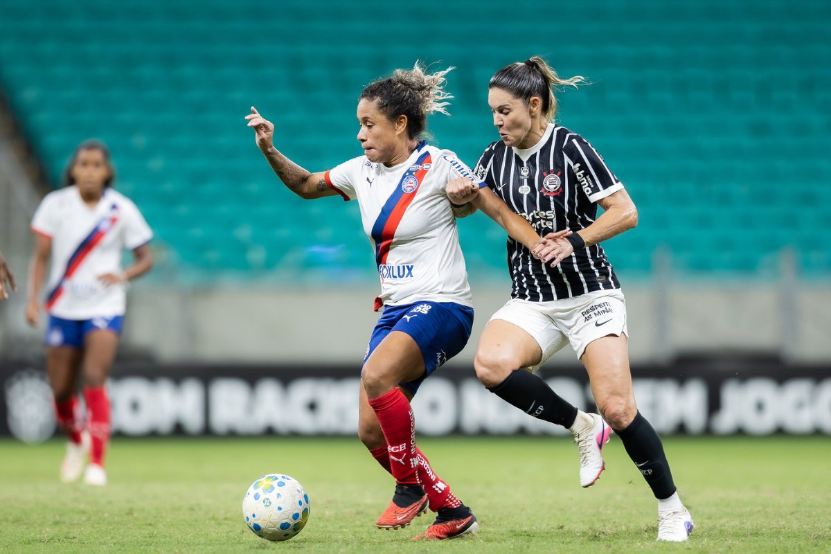 Bahia recebe Corinthians em busca de mais um capítulo histórico no Brasileiro Feminino