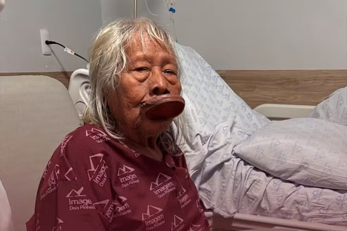 Aos 94 anos, Cacique Raoni é diagnosticado com câncer no sistema digestório